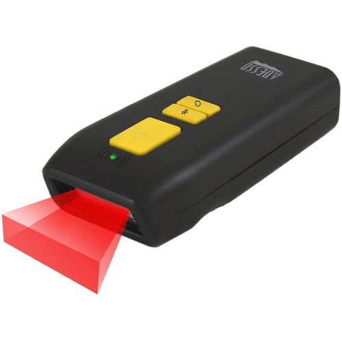  Adesso NuScan 3500TB Bluetooth Mobile Waterproof Antimicrobial 2D Barcode Scanner