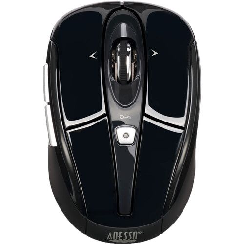  Adesso iMouse S60B Wireless Programmable Nano Mouse (Black)