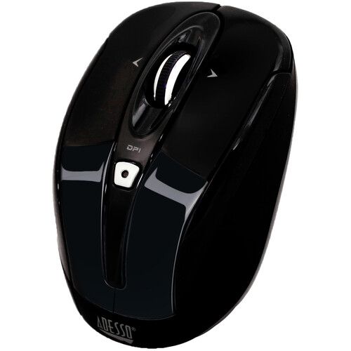  Adesso iMouse S60B Wireless Programmable Nano Mouse (Black)