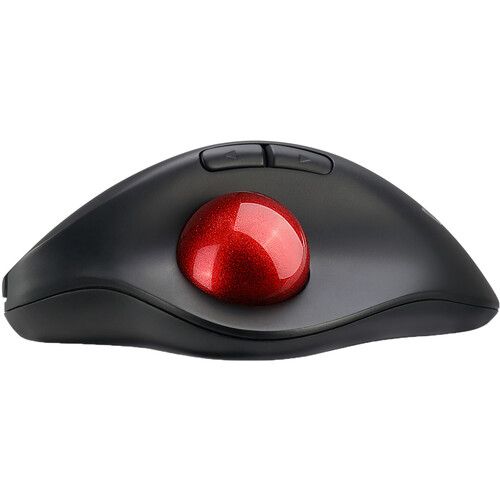  Adesso iMouse T30 Wireless Programmable Trackball Mouse (Black)
