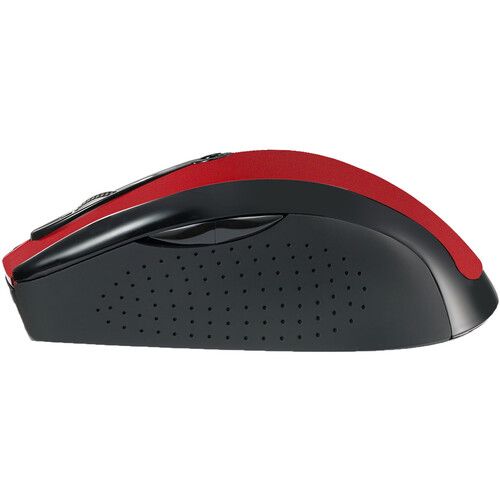  Adesso iMouse M20R Wireless Ergonomic Optical Mouse (Red)