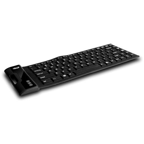  Adesso 87-Keys Antimicrobial Waterproof Flexible Keyboard