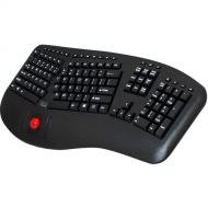 Adesso Tru-Form 3500 Wireless Ergonomic Keyboard with Trackball