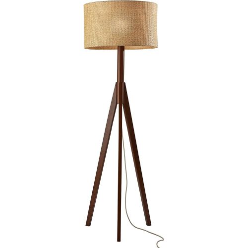  Adesso 3208-12 Eden Floor Lamp, Smart Outlet Compatible, 59.25