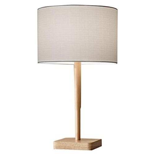  Adesso 4093-12 Ellis 58.5 Floor Lamp, Natural, Smart Outlet Compatible