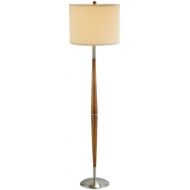 Adesso 3341-13 Hudson Floor Lamp, One size, Dark Maple