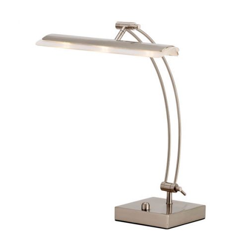  Adesso Esquire 5090 LED Desk Lamp - Satin Steel