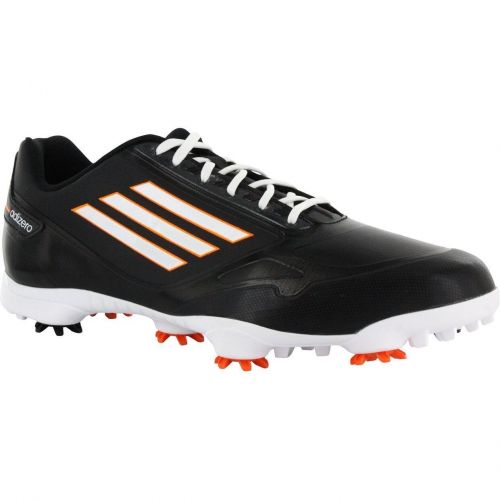 아디다스 Adidas Mens Adizero One BlackWhiteZest Golf Shoes Q46806  Q46973 by Adidas