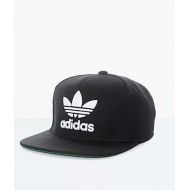 ADIDAS adidas Mens Trefoil Chain Black & White Snapback Hat