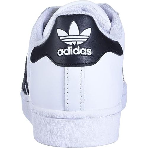 아디다스 adidas Women's Superstar Sneaker, White/Core White, 7