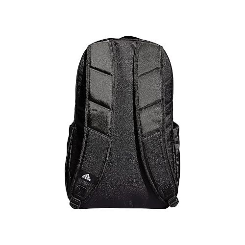 아디다스 adidas Defender Team Sports Backpack, Black/White, One Size