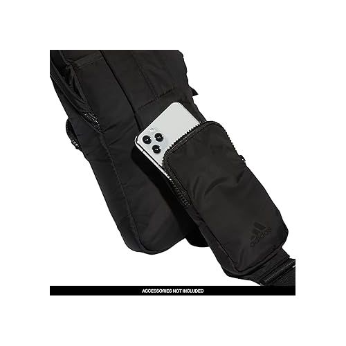 아디다스 adidas Essentials 2 Sling Crossbody Bag, Black, One Size