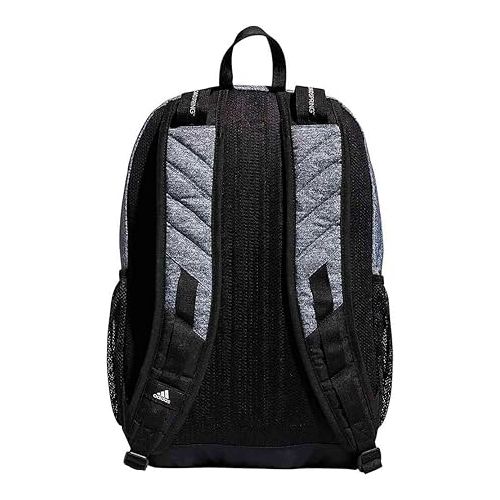 아디다스 adidas Unisex Prime 6 Backpack, Jersey Onix Grey/Black/White, One Size