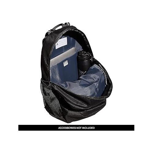 아디다스 adidas Excel 6 Backpack, Black/WhiteFw21, One Size