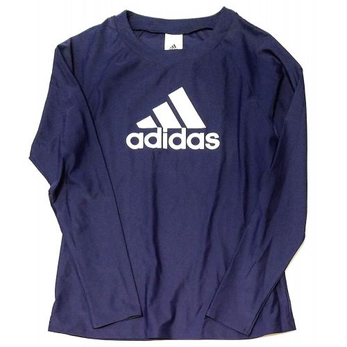 아디다스 Adidas adidas Mens Swim Long Sleeve 30+ SPF Tee