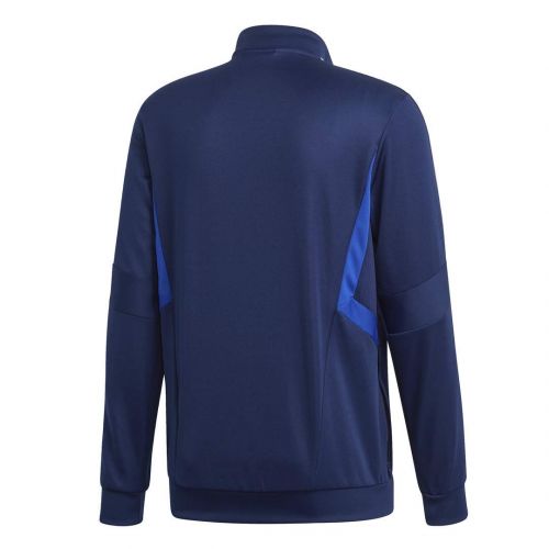 아디다스 Adidas adidas Mens Tiro 19 Training Jackets (S, Dark Blue/Bold Blue/White)