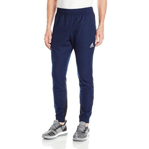 아디다스 Adidas adidas Mens Basketball Woven Taper Pants