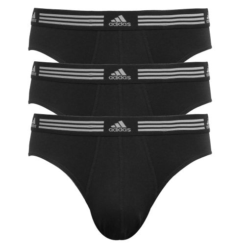 아디다스 Adidas adidas Mens Athletic Stretch Brief (3-Pack)