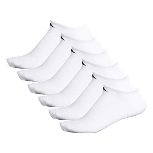 아디다스 adidas Athletic No Show Socks (6-Pair)