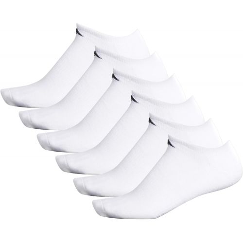 아디다스 adidas Athletic No Show Socks (6-Pair)