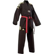 adidas Champion II Taekwondo Dobok Uniform with Black V Neck