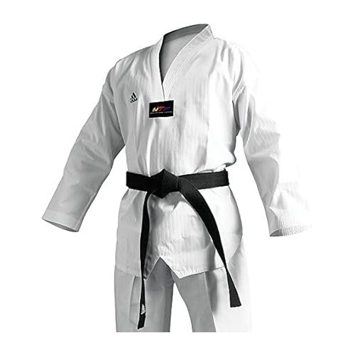 아디다스 adidas Champion II Taekwondo Dobok Uniform with Black V Neck