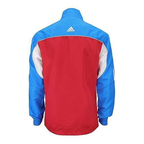 아디다스 adidas Combat Sports 3-Stripes 100% Polyester Long Sleeve Light Track Jacket