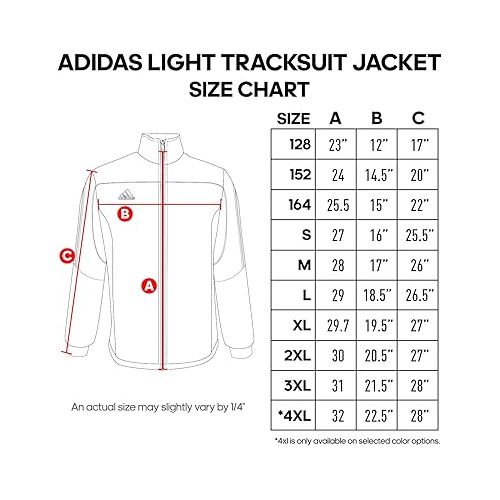 아디다스 adidas Combat Sports 3-Stripes 100% Polyester Long Sleeve Light Track Jacket