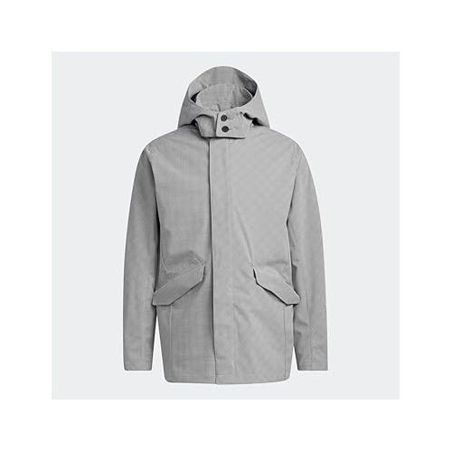 아디다스 adidas Men's Adicross Elements Jacket - Gray Three LG