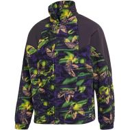 adidas Originals Men's Big Trefoil Printed Polar Fleece Track Top