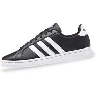 Adidas Men's Low-Top Sneakers, Black, 9.5