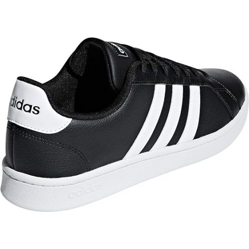 아디다스 Adidas Men's Low-Top Sneakers, Black, 9.5