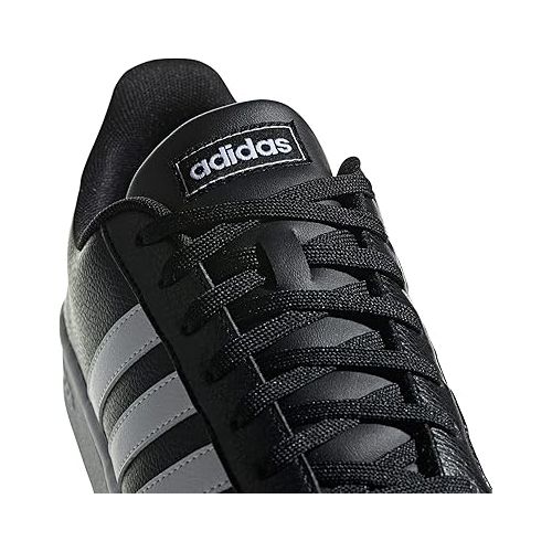 아디다스 Adidas Men's Low-Top Sneakers, Black, 9.5