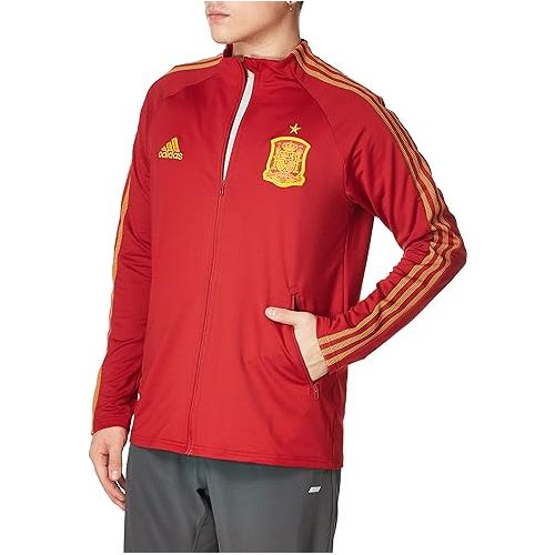 아디다스 adidas 2020-2021 Spain Anthem Jacket (Red)