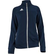 adidas Women's Climalite Utility Jacket,Navy/White Large