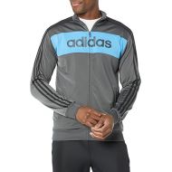 adidas Essentials Tricot 3-Stripes Linear Track Jacket Grey Six LG