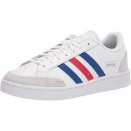 Adidas Men's Grand Court SE Racquetball Shoe, White/Team Royal Blue/Vivid Red, 12