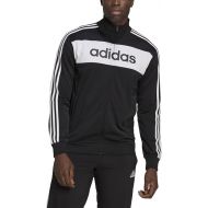 adidas Essentials Tricot 3-Stripes Linear Track Jacket Black LG