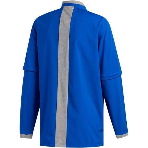 아디다스 adidas Mens Fielders Choice 2.0 Long Sleeve Baseball Convertible Jacket Royal L