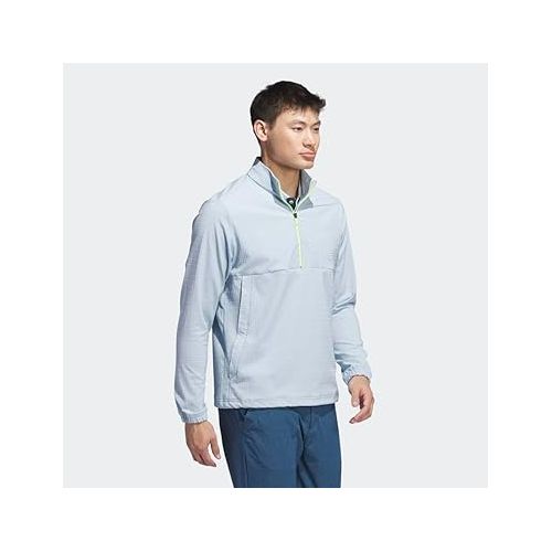 아디다스 adidas Men's Ultimate365 Tour Wind.rdy Half Zip Golf Pullover