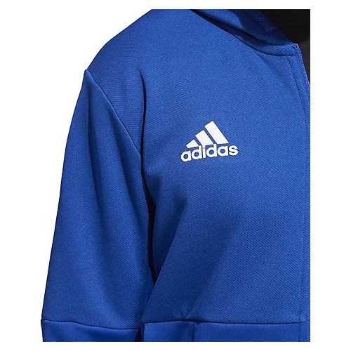 아디다스 adidas Team Issue Full Zip Jacket Mens FQ0083 Size XL Royal/White/