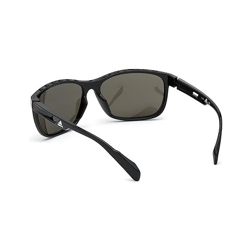 아디다스 Sunglasses Adidas Sport SP 0014 01D Shiny Black/Smoke Polarized Lenses