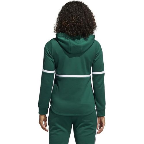 아디다스 adidas Under The Lights Full Zip Jacket - Women's Casual L Team Dark Green/White