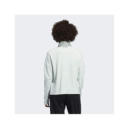 아디다스 adidas Women's W Game & Go 1/4 Zip