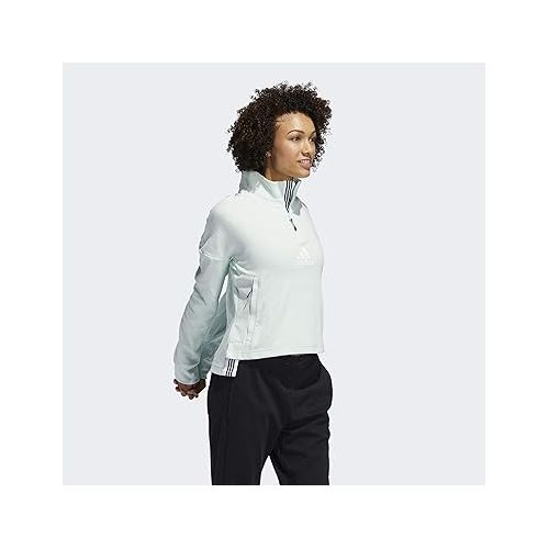 아디다스 adidas Women's W Game & Go 1/4 Zip