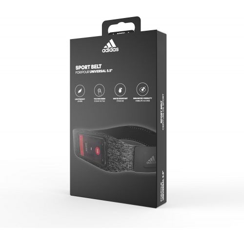 아디다스 adidas Running - Sport Belt - Laufguertel/Handy Guerteltasche - Laufguertel Handy fuer Jogging, Laufen, Fitness & Sport usw.