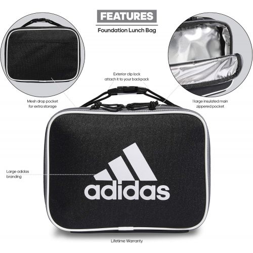 아디다스 [아마존베스트]Adidas adidas Foundation Lunch Bag