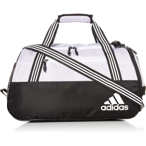 아디다스 Adidas+Originals adidas Womens Squad Duffel Bag, Purple Tint/Black, ONE SIZE