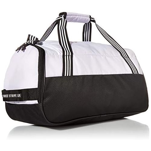 아디다스 Adidas+Originals adidas Womens Squad Duffel Bag, Purple Tint/Black, ONE SIZE