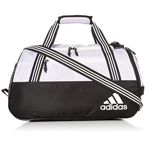 아디다스 Adidas+Originals adidas Womens Squad Duffel Bag, Purple Tint/Black, ONE SIZE